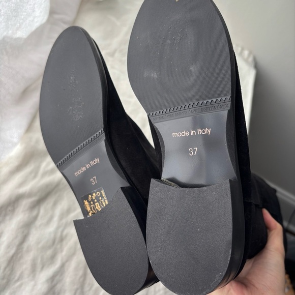 Davos‎ Gomma Suede Knee High Boot Made in Italy Sz 7M - Picture 7 of 8